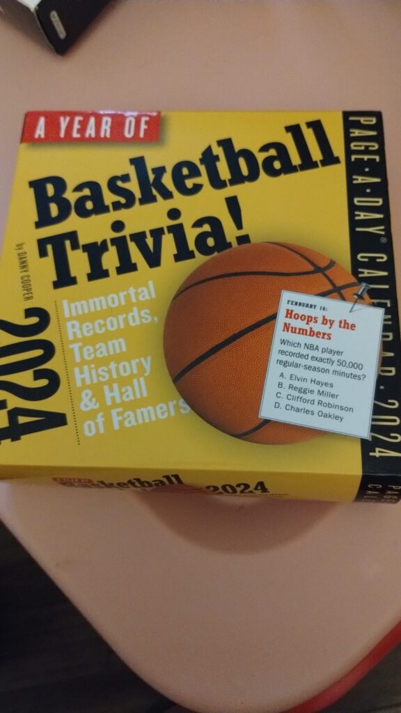 A Year of Basketball Trivia!