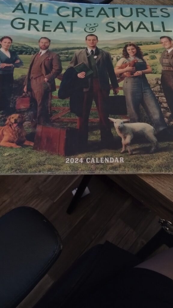 Christmas Gift Guide 23: All Creatures Great and Small Wall Calendar 2024: Beloved Characters to Charm You All Year Long