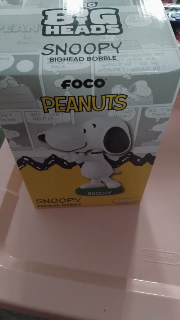 Christmas Gift Guide 23: Snoopy Peanuts Bobblehead from FOCO