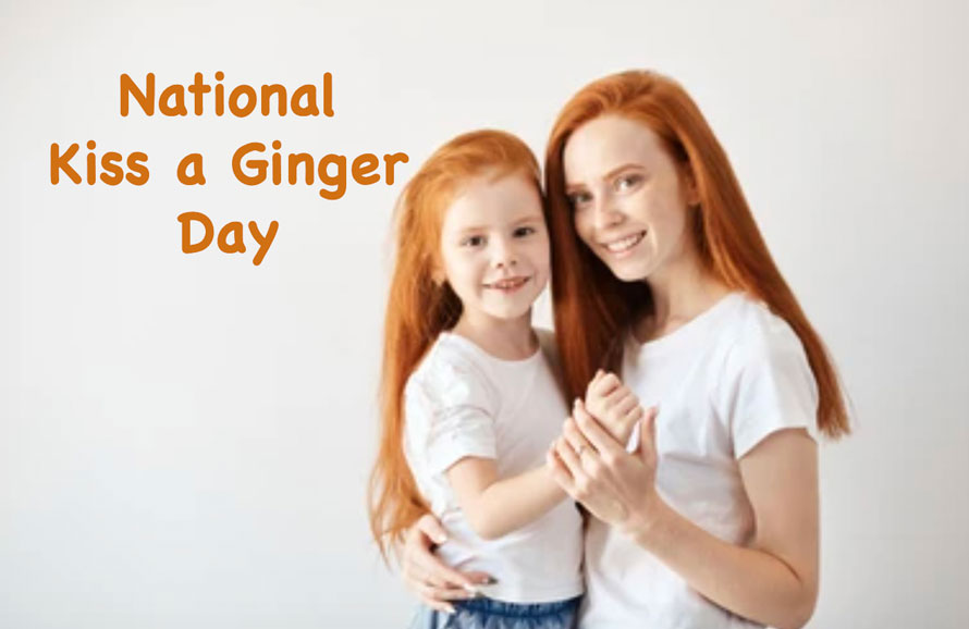 January 12th International Kiss A Ginger Day kissagingerday The