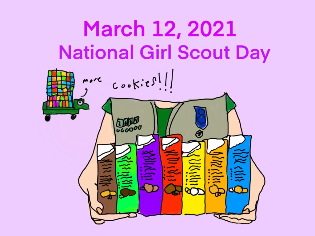 March 12 National Girl Scout Day #NationalGirlScoutDay