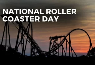 August 16th is National Roller Coaster Day #RollerCoasterDay