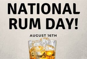 August 16th National Rum Day #NationalRumDay