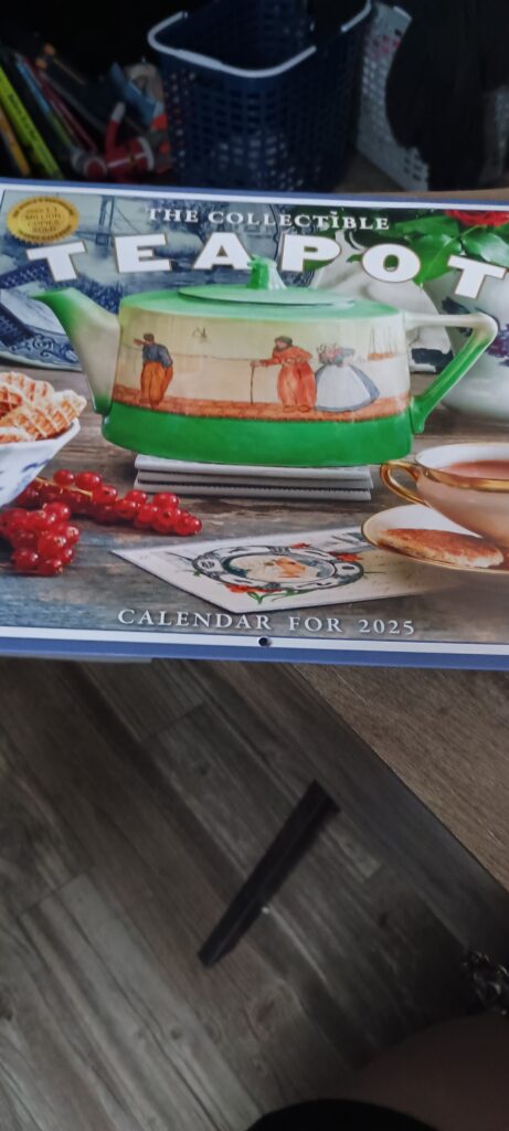 The Collectible Teapot Calendar for 2025 