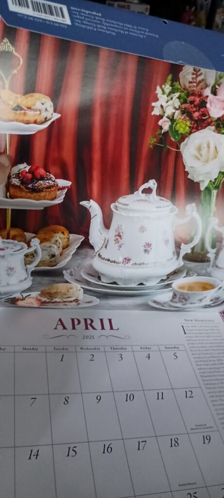 The Collectible Teapot Calendar for 2025