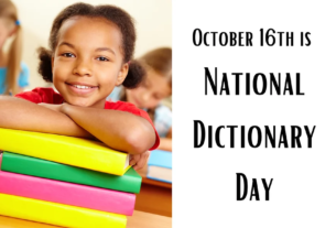 October 16 National Dictionary Day #NationalDictionaryDay