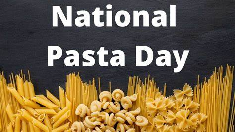 October 17 National Pasta Day #NationalPastaDay