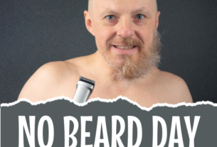 October 18 National No Beard Day #NationalNoBeardDay