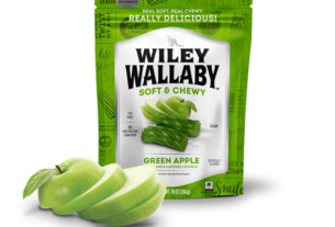 Christmas Gift Guide 24: Wiley Wallaby Licorice: CLASSIC RED NATURAL STRAWBERRY FLAVORED LICORICE & GREEN APPLE GREEN APPLE FLAVORED LICORICE