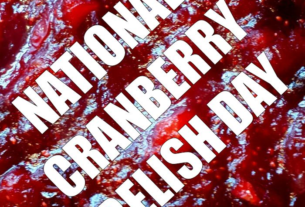 November 22 National Cranberry Relish Day #CranberryRelishDay